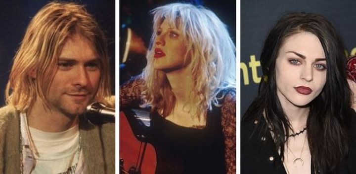Курт Кобейн из Nirvana, Кортни Лав из Hole и Фрэнсис Бин Кобейн дети, родители, рок