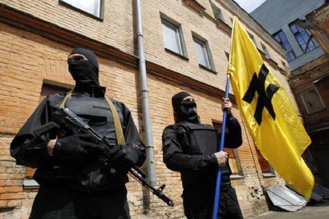 Украинские боевики готовятся к вторжению в Россию война, крым, россия, украина