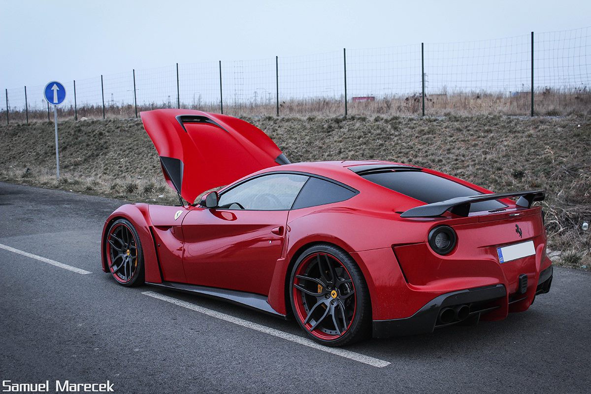 Ferrari от N-Largo F12 в тюнинге N-Largo Berlinetta, F12, ferrari, novitec rosso, авто, тюнинг