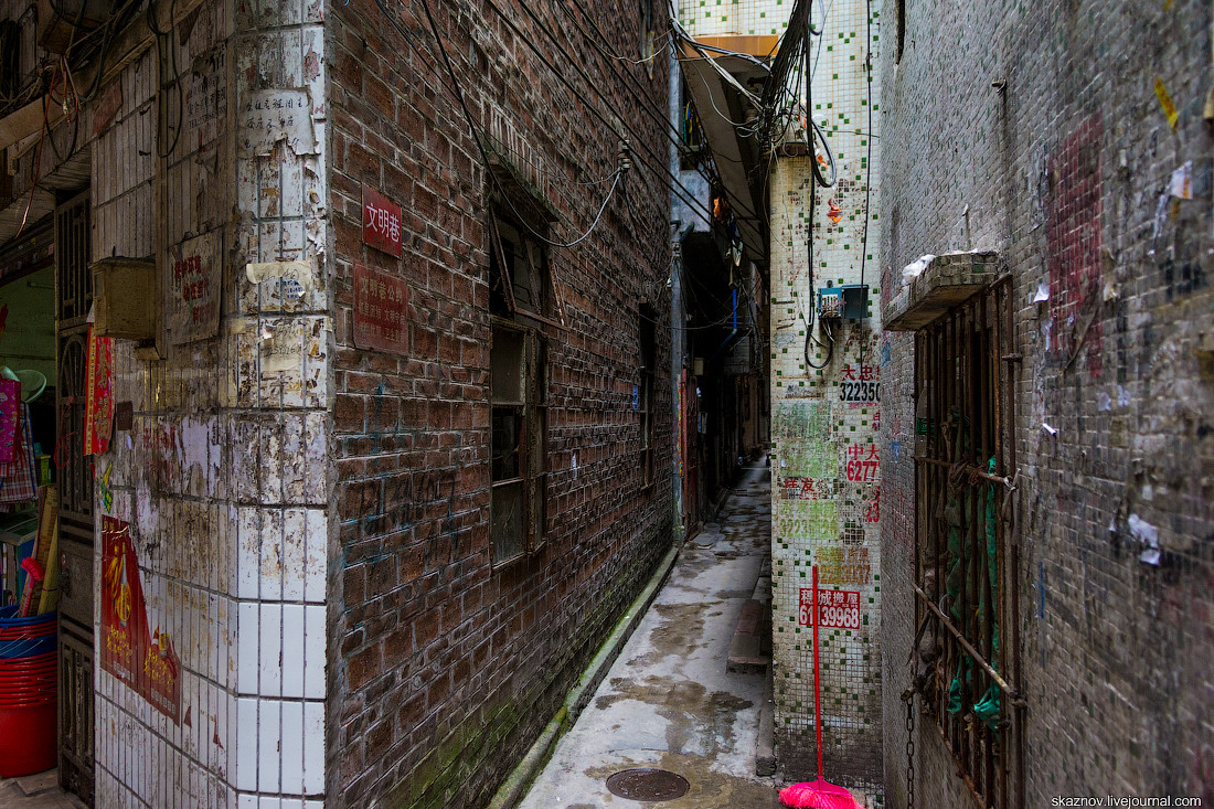 Жизнь в трущобах Гуанчжоу гуанчжоу, китай, трущобы