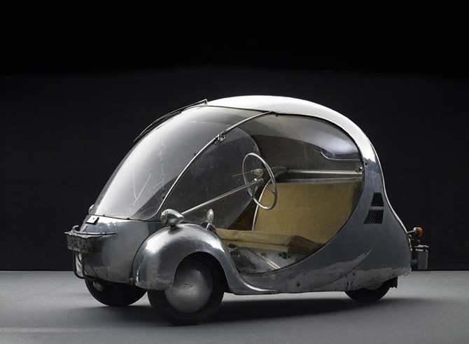 «Oeuf Electrique» 1942 года Самые безвкусные автомобили в истории «Oeuf Electrique» 1942 года автомобили, странные