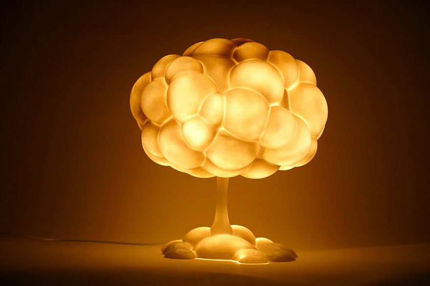 23. Светильник «Ядерный гриб» креатив, лампа, светильник