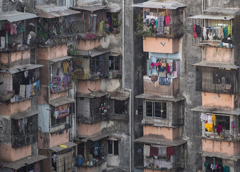 В трущобах Дхарави есть дома на любой вкус и кошелек. Здесь однокомнатная квартира 25 кв.м. стоит 51 175$ (2 050$ за кв.м.). Аренда — 190$ в месяц. 2015 год. Мумбаи, жильё, познавательно, трущобы, цены