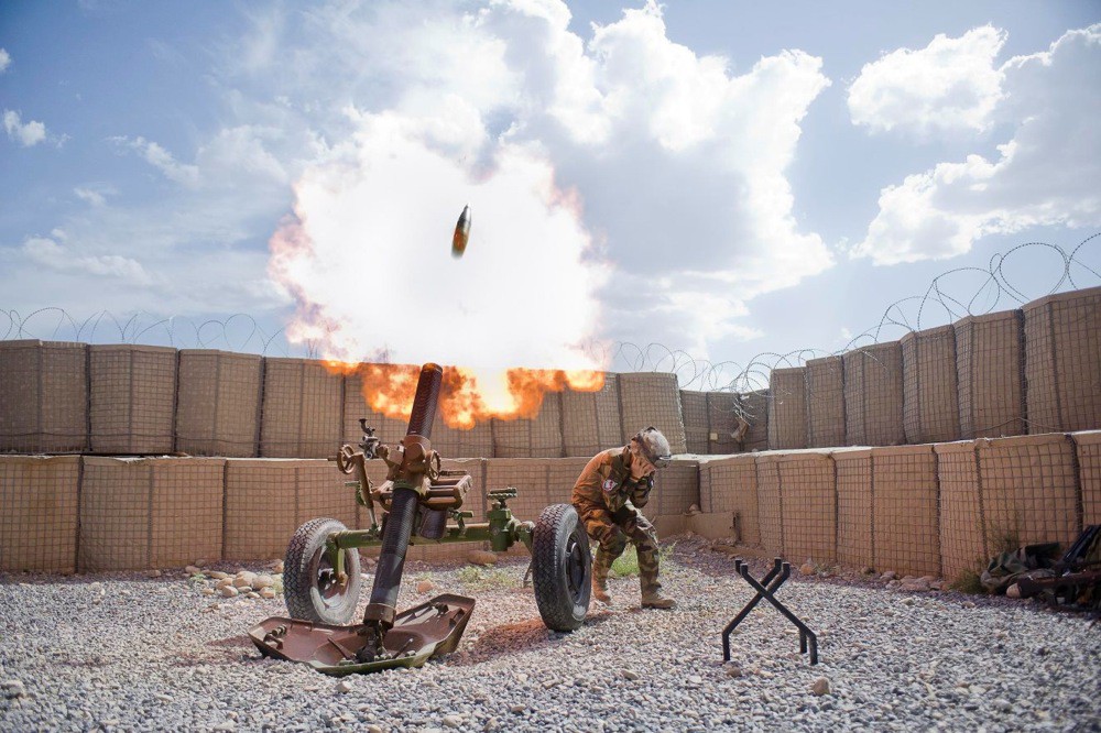 50 военных фото, поражающих тем, насколько вовремя они сделаны война, прикол, факты, фотография