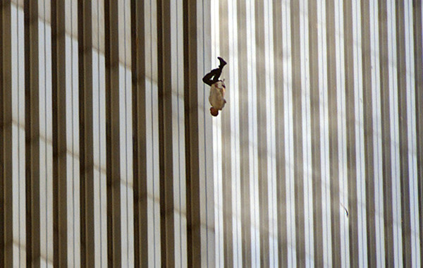 Ричард Дрю. 9/11 Падающий человек Работы фотографов, фотографии