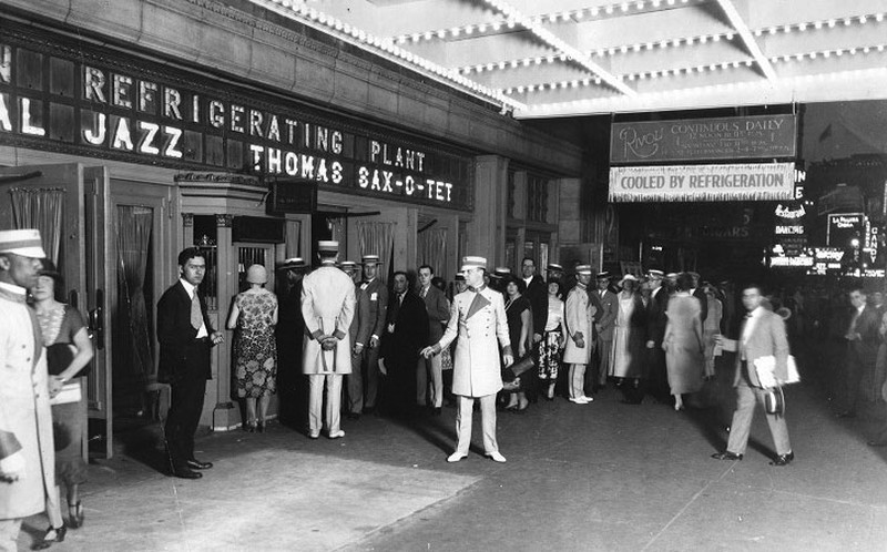 Кинотеатр «Риволи», 1925 год. жара, история, кондиционер