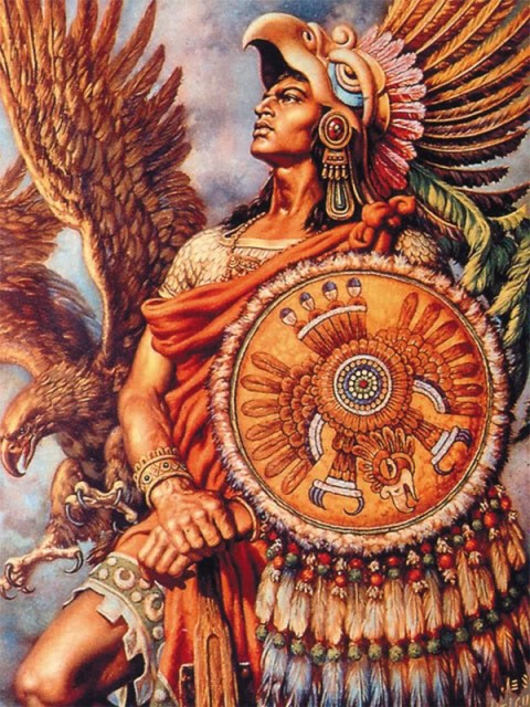 6. Ацтекские воины-орлы древний мир, спецназ