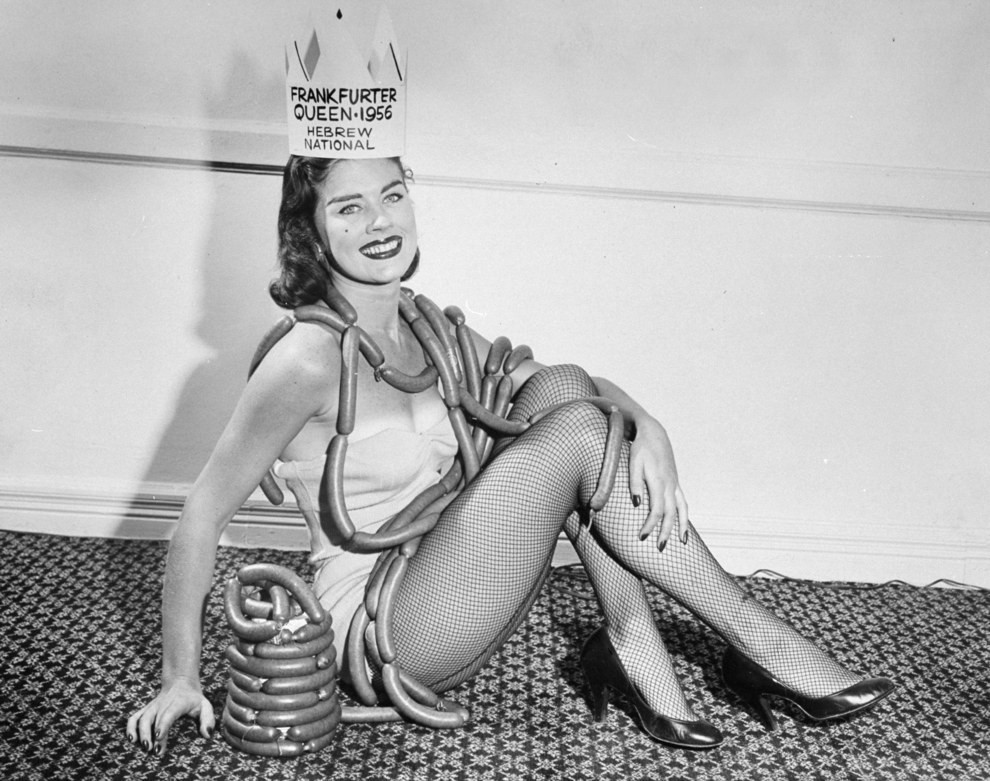 1. Королева Сосисок, 1956 конкурс, королева, красота