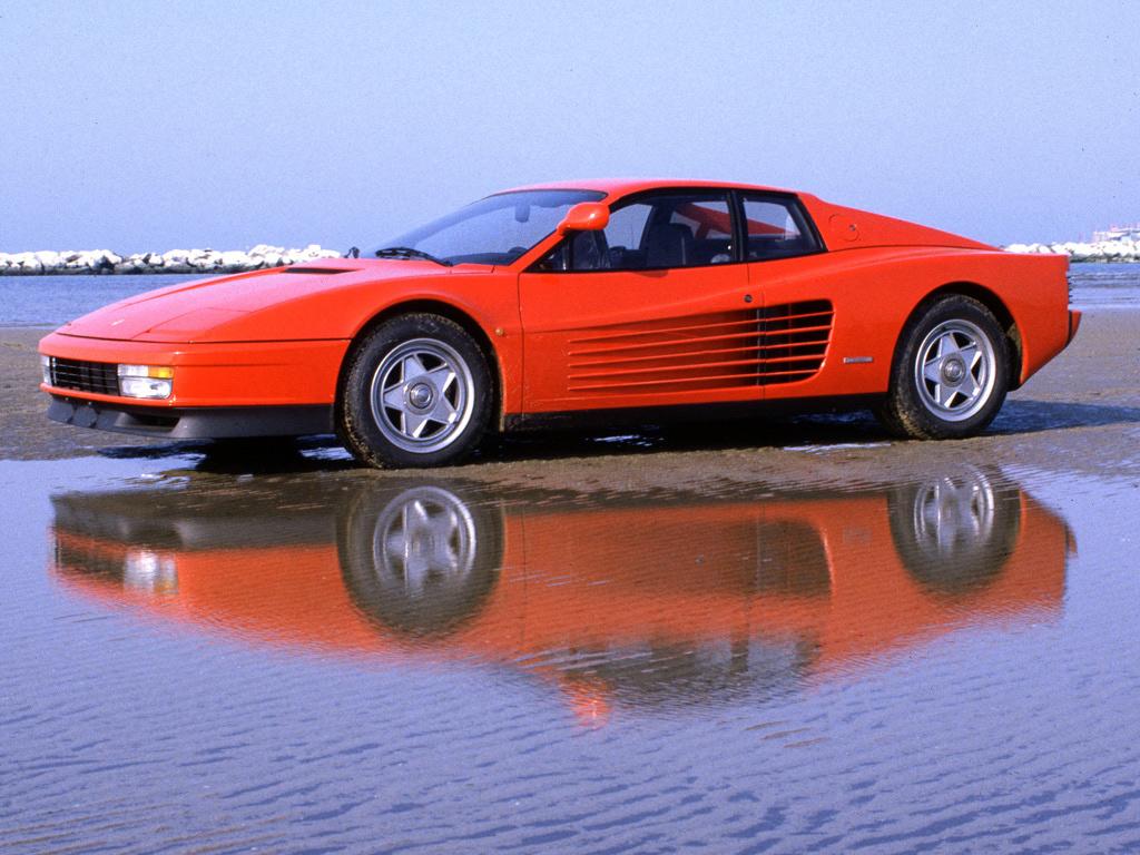 Ferrari Testarossa 80-е, спорткары, суперкары