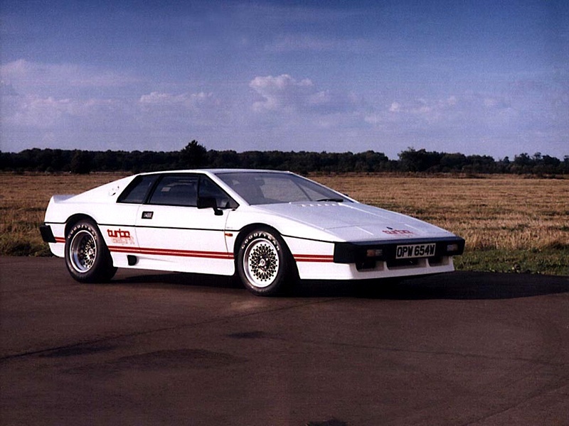 Lotus Esprit Turbo 80-е, спорткары, суперкары