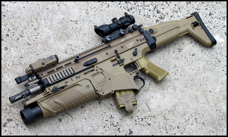FN SCAR Mk 16 / Mk 17 - Special Forces Combat Assault Rifle (США - Бельгия) автомат, оружие, штурмовая винтовка