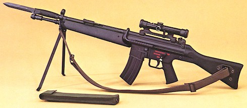 Heckler und Koch G-41 (Германия) автомат, оружие, штурмовая винтовка