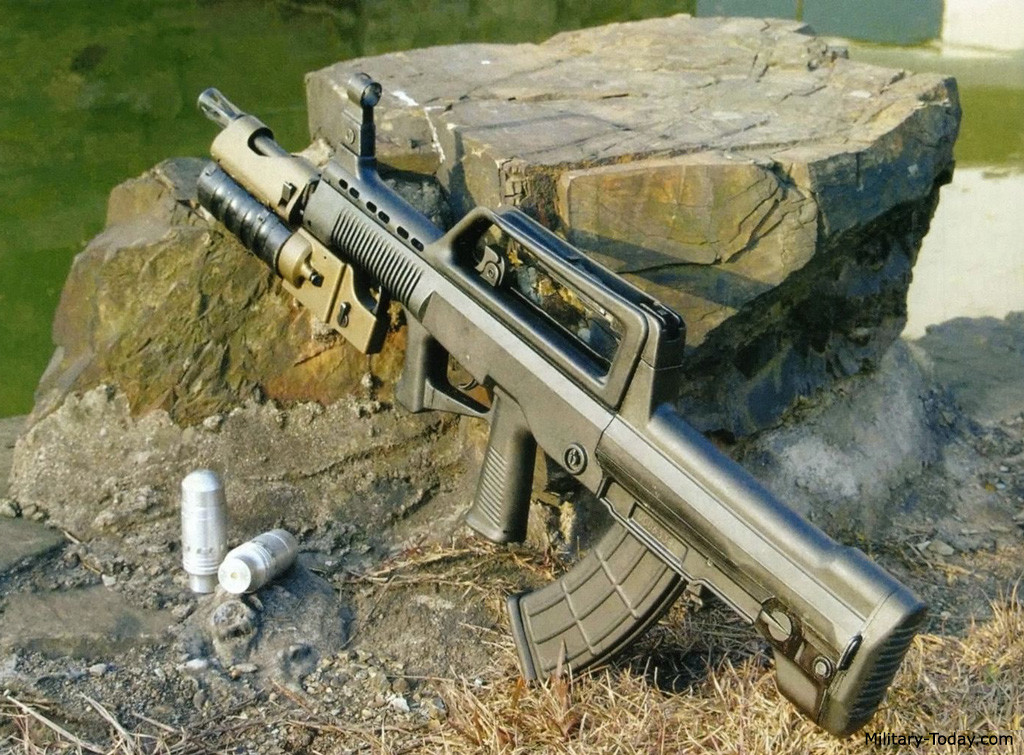 QBZ-95 В автоматическая винтовка (Китай) автомат, оружие, штурмовая винтовка