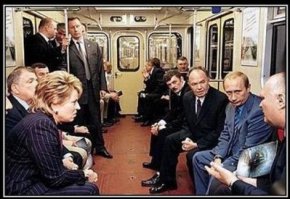 Кого только не увидишь в метро