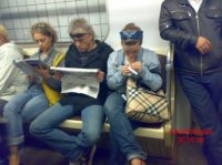 Кого только не увидишь в метро