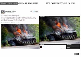 Посыл новостей в России просто пестрят обьективностью, даже интонация с которой ведущие читают новости просто смешна. Не одни нормальные службы новостей не будет на 100% поддерживать одну сторону и трактовать события на свой лад. Пропаганда в действии (наверное 0.2%):