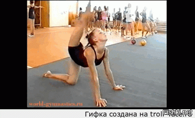Художественная гимнастика. Тренировка