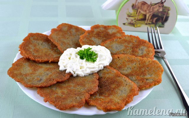 Драники со сметаной - моё всё!!!!