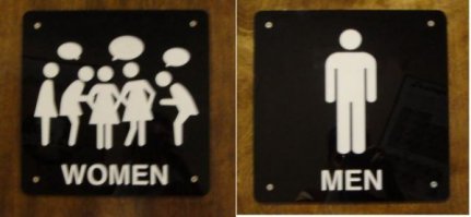 Таблички WC