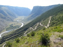 в 2007г. был в тех местах - перевал Кош-Агач, Грибы, долина р.Чулышман, водопад Учар, южный берег Телецкого озера.