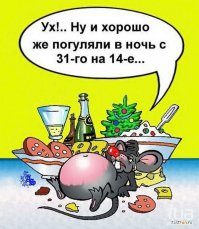 Подведение итогов празднования Нового года!