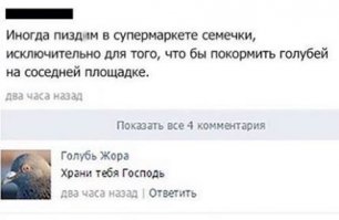 Смешные комментарии из соцсетей