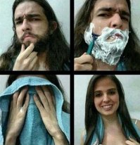Без усов и бороды
