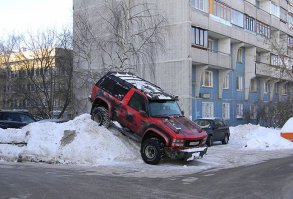 Когда нету места для парковке
