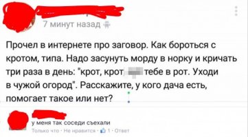 Смешные комменты из соцсетей и не только #36