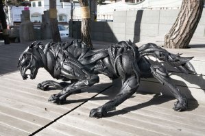 Во, что человек из покрышек творит...