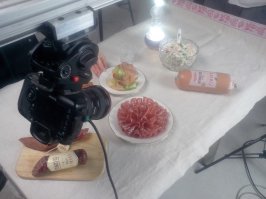 За кадром, и результат