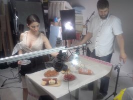 За кадром, и результат