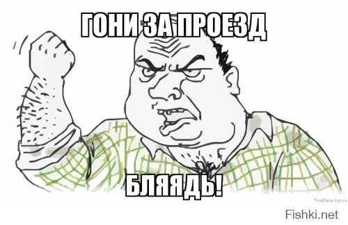 Маршрутчик гоняется за пешеходами
