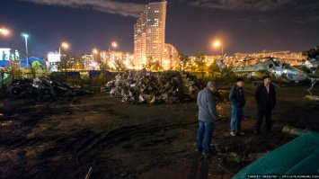 Ходынка.Бывший центральный аэродром.Под шумок,5 лет назад,уничтожили музей авиатехники.
