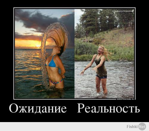Ожидание против реальности