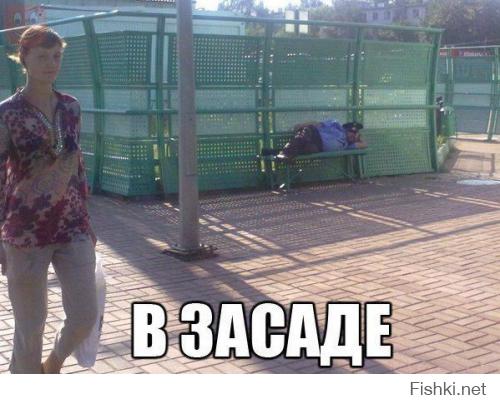 Не в засаде, а под прикрытием!