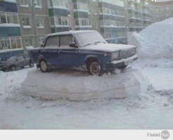 Пошутили над соседом после обильного снегопада, пока тот в отъезде