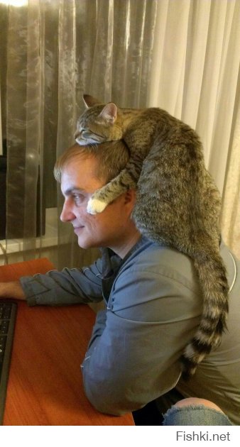 пф.. часто так сидим.