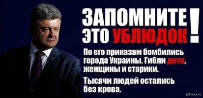 Журналист Господин Порошенко, зачем ваши войска бомбят мирных жителей