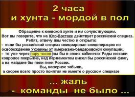 "Кормилец пришёл!" а его не пускают! А по-поводу высказывания Шойгу, вот такая картинка есть..