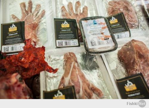 ЭТИ УБЛЮДКИ ОТКРЫЛИ МАГАЗИН ЧЕЛОВЕЧЕСКОГО МЯСА В ЛОНДОНЕ.НАЦИЯ УПЫРЕЙ.