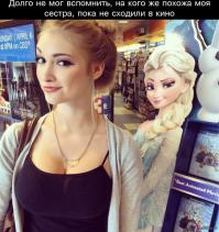 Мультфильм "Холодное сердце". Героини ожили
