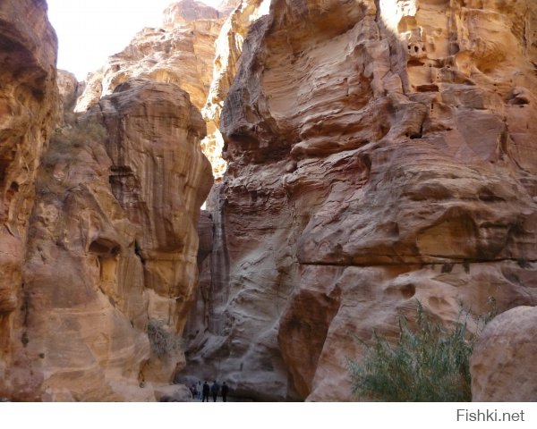 Иордания. Ущелье "Siq" и знаменитая сокровищница "Эль-Хазне"