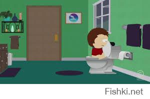 Если бы автор смотрел South Park, то знал бы как надо сесть