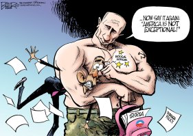 Политические карикатуры