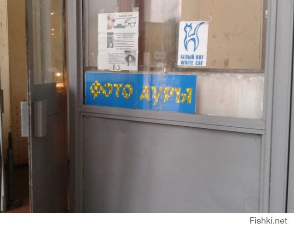 Смешные надписи и объявления