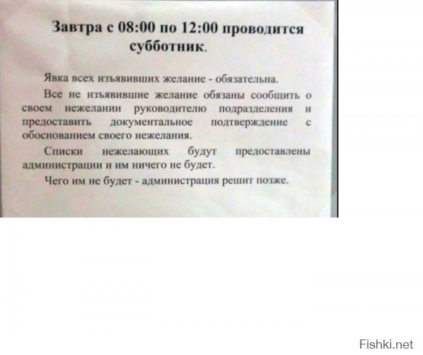 Смешные надписи и объявления