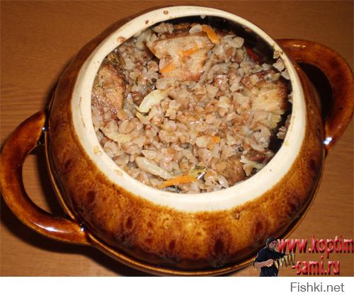 Рецепт каша с мясом в духовке