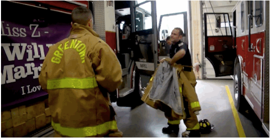 A Firefighter Staged A Fire Drill To Propose To His Teacher Girlfriend A Firefighter Staged A Fire Drill To Propose To His Teacher Girlfriend