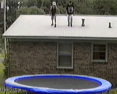 Disastrous Jump Fail Gifs Disastrous Jump Fail Gifs